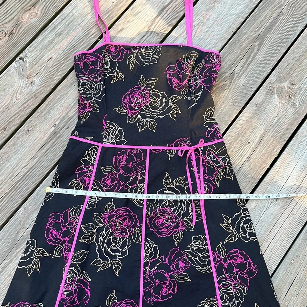 Liz Claiborne floral sundress 8 - Picture 9 of 10